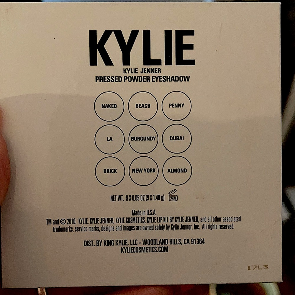 Kylie Cosmetics Palette